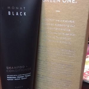 NEW! Monat BLACK Shampoo+Conditioner